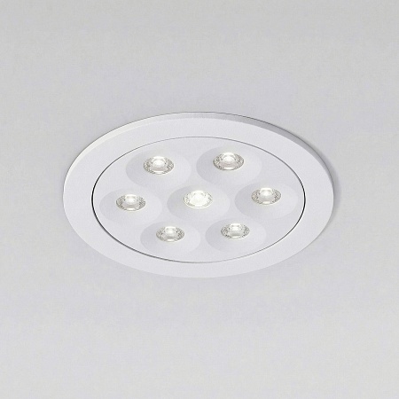 Встраиваемый светодиодный светильник 15278/LED 10W белый 15278/LED Elektrostandard - фото