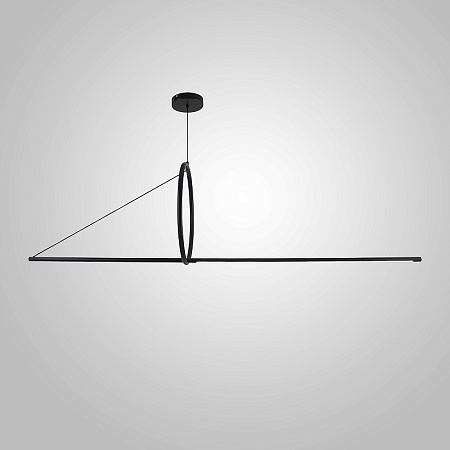 Подвесной Светильник Suspension Cercle Et Trait – Graphite Satine L170 Imperiumloft 202723-23 - фото