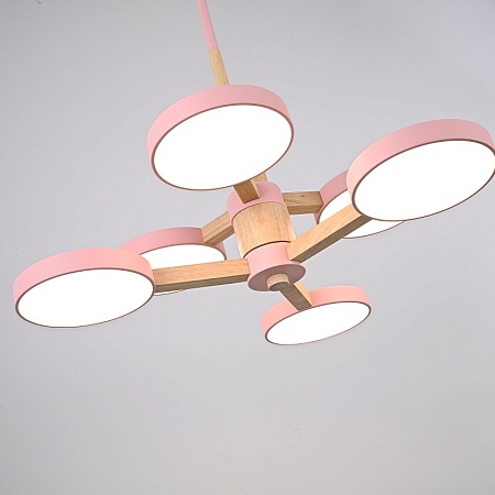 Подвесная Люстра Turna Dbl L6 Pink Imperiumloft 229081-26 - фото