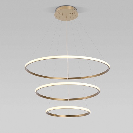 Подвесной светильник Eurosvet 90264/3 латунь - фото