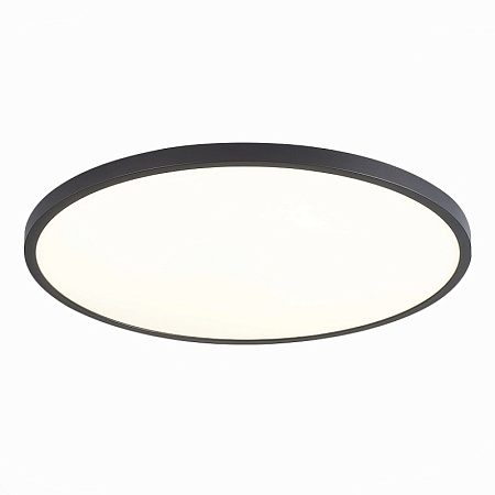 Светильник потолочный Черный LED 1*32W 4000K 2 880Lm Ra>90 120° IP20 D400xH25 180-240V ST601.442.32 - фото