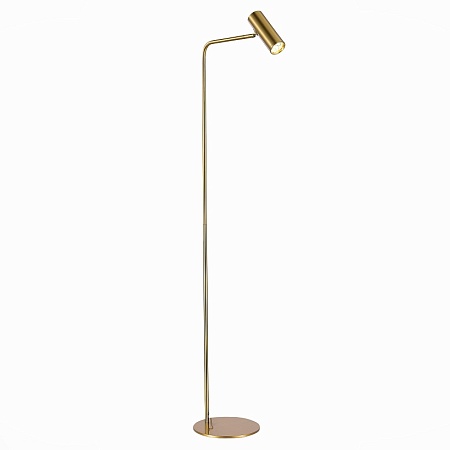Торшер ST-Luce Латунь/Латунь LED 1*3W 3000K SL1006.205.01 - фото