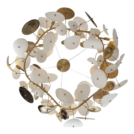 Светильник подвесной ST-Luce Латунь/Белый G9 10*5W 4000K SL1518.303.10 - фото