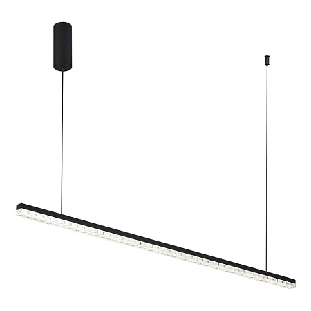 Светильник подвесной ST-Luce черный/прозрачный LED 1*32W 4000K SL1018.423.01 - фото