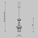 Подвесной светильник Maytoni Level MOD253PL-L18BS3K2 - фото