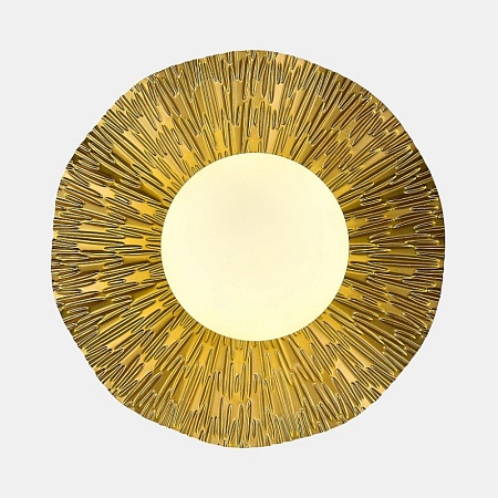 Светильник настенный Латунь/Белый G9 1*5W 4000K SLE1196-301-01 - фото