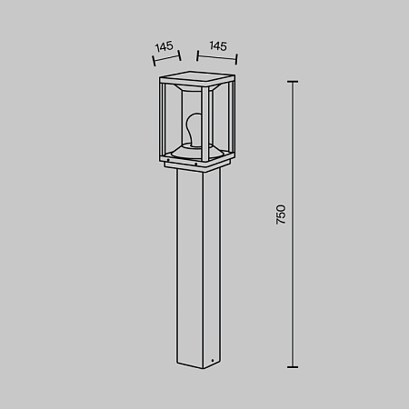 Ландшафтный светильник Outdoor Cell O452FL-01GF2 - фото
