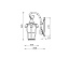 Настенный светильник (бра) Outdoor Albion O413WL-01GB - фото