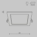 Встраиваемый светильник Technical Stockton DL022-6-L18W - фото