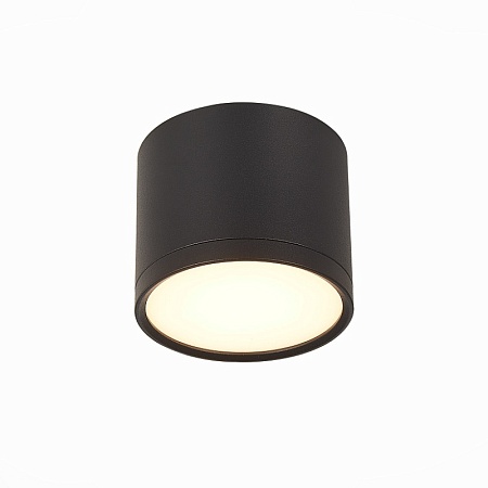 Светильник потолочный Черный LED 1*9W 3000K 702Lm Ra>90 120° IP20 D88xH75 170-240V ST113.432.09 - фото