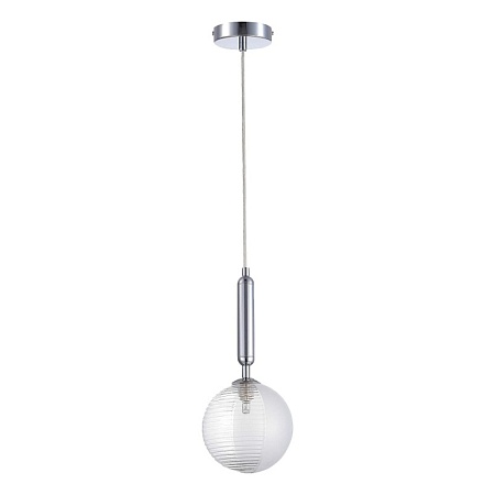 Подвес Хром/Прозрачный G9 LED 1*5W SLE1096-103-01 - фото