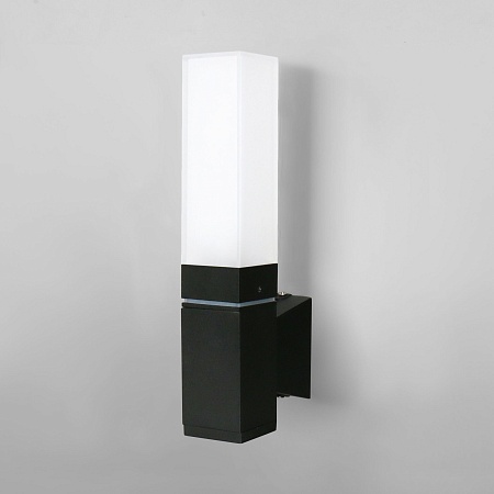 Уличный настенный светодиодный светильник Чёрный IP54 1534 TECHNO LED Elektrostandard - фото