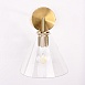Бра Rh Utilitaire Funnel Shade Single Sconce Brass Imperiumloft 123270-22 - фото
