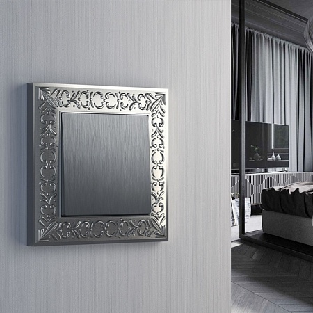 Рамка на 1 пост Antik (матовый хром) W0011522 - фото