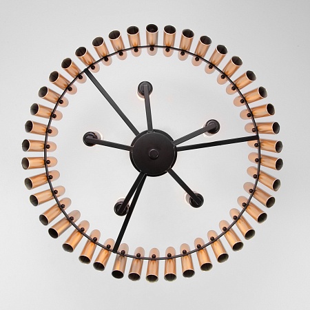 Потолочный светильник Bogate's 361/5 латунь / черный - фото