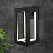 Уличный настенный светодиодный светильник Frame LED IP54 1527 TECHNO LED черный - фото