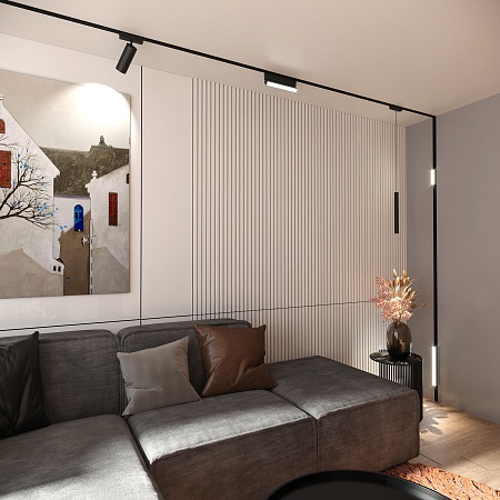 Flat Magnetic Трековый светильник 20W 3000K Vision (чёрный) 85089/01 Elektrostandard - фото