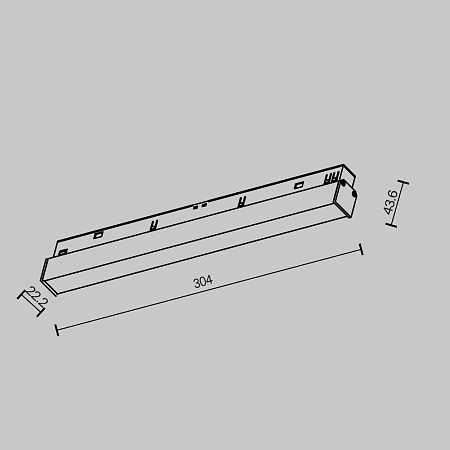 Трековый светильник Technical BASIS TR030-2-12W2.7K-B - фото