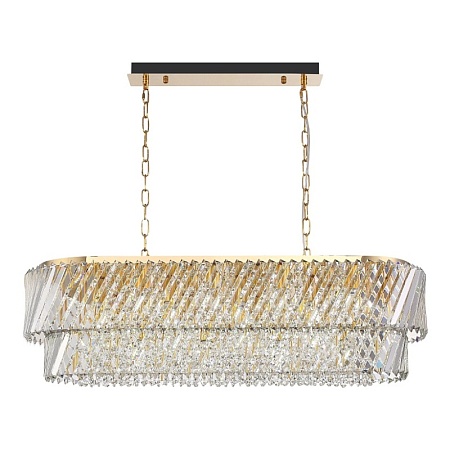 Светильник подвесной ST-Luce латунь/прозрачный E14 14*40W SL6138.303.14 - фото