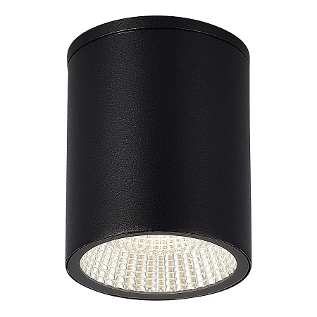 Светильник уличный потолочный ST-Luce черный/белый LED 1*12W 3000K/4000K/6500K SL9514.412.01 - фото