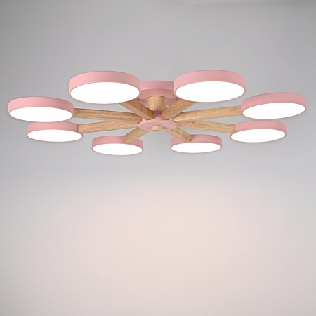 Потолочная Люстра Turna 8 Pink Imperiumloft 178343-26 - фото