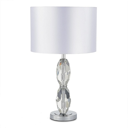 Прикроватная лампа ST-Luce Хром, Голубой/Белый E27 1*40W SL1759.104.01 - фото