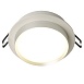 Светильник встраиваемый Feron DL507 потолочный GX53 белый + серебро круг - фото