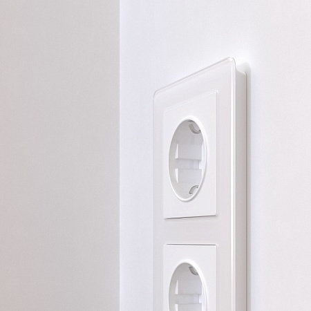 Рамка из акрила на 3 поста Acrylic белый W0032701 - фото