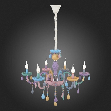 Люстра подвесная ST-Luce Разноцветный E14 6*40W SL1700.783.06 - фото