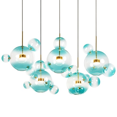 2027-S5 Blue Подвесной светильник LOFT IT Bolle - фото