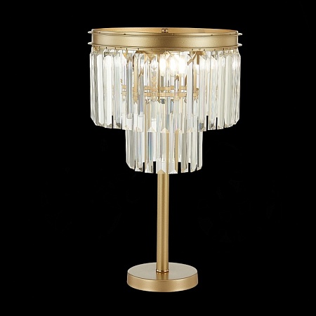 Прикроватная лампа ST-Luce шампань/прозрачный E14 3*40W SL1624.204.03 - фото