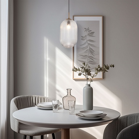 Подвесной светильник Eurosvet 50261/1 прозрачный - фото