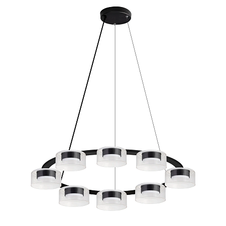 Подвесная люстра Arte Lamp ALIUS A8042SP-8BK - фото