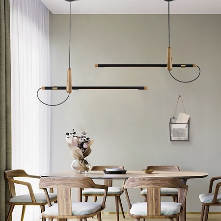 Подвесная Люстра Barcker Black Imperiumloft 140555-26 - фото