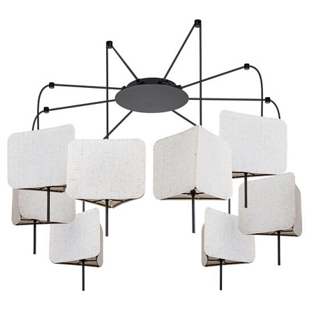 Подвесная люстра Arte Lamp TRIXIE A7084SP-8BK - фото