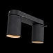 Спот ST-Luce Черный, Хром/Черный GU10 LED 2*3W SL597.401.02 - фото