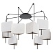 Подвесная люстра Arte Lamp TRIXIE A7084SP-8BK - фото