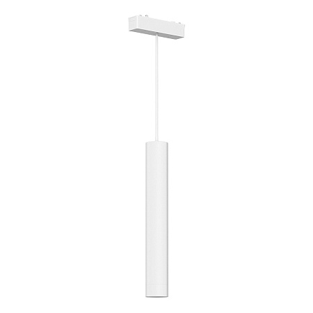 Магнитный трековый светильник Белый LED 1*7W 4000K 430Lm Ra>90 36° IP20 D30xH300 48V ST680.543.07 - фото