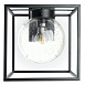 Светильник садово-парковый Feron PL711 на стену вниз  60W E27 230V, черный - фото