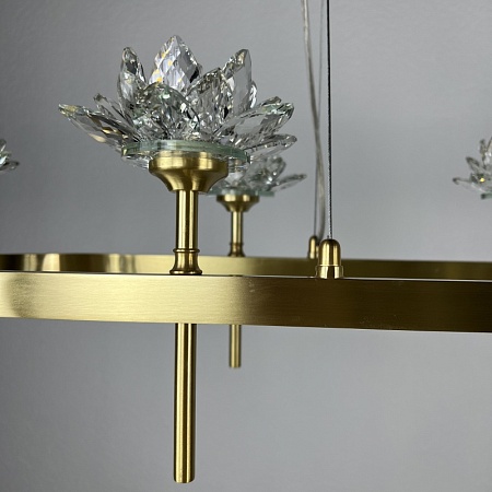 Подвесная Люстра Lotos Long 10 Imperiumloft 177885-26 - фото