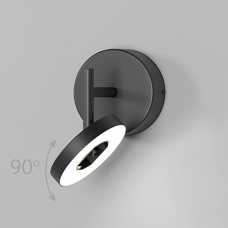 Светильник садово-парковый светодиодный Verano черный 35185/D черый Elektrostandard - фото