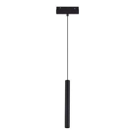 Магнитный трековый светильник Черный LED 1*7W 3000K Lm Ra90 36° IP20 D32xH307 48V ST682.436.07 - фото