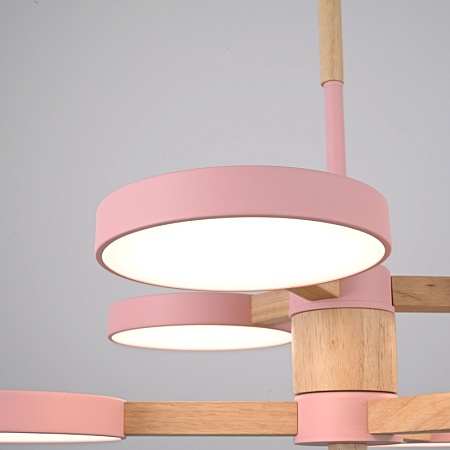 Подвесная Люстра Turna Dbl L6 Pink Imperiumloft 229081-26 - фото