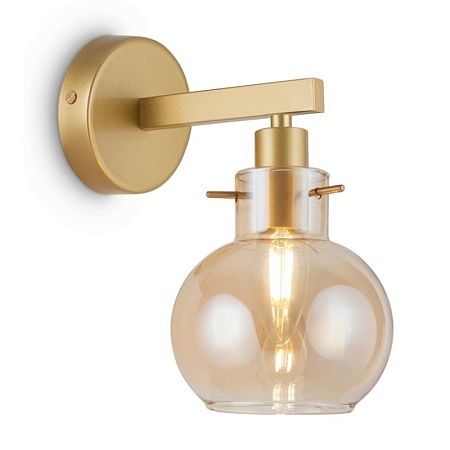 Настенный светильник (бра) Freya Circle FR5183WL-01G - фото