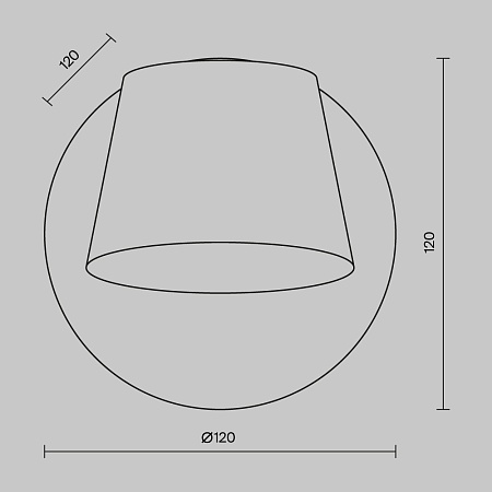 Настенный светильник (бра) Maytoni Pixel MOD421WL-L6BBS3K - фото
