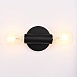 Бра Rh Utilitaire Inline Sconce Black Imperiumloft 123278-22 - фото