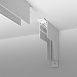Slim Magnetic Коннектор угловой внутренний для накладного шинопровода (белый) 85091/00 85091/00 Elektrostandard - фото