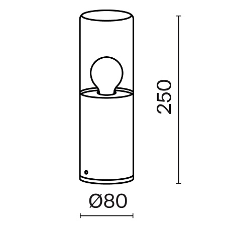 Ландшафтный светильник Outdoor Amas O432FL-01GF - фото