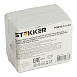 Выключатель 2-клавишный, STEKKER, PSW10-121-54, открытой установки, 250В, 10А, IP54, серый/графит - фото