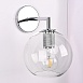 Бра Rh Utilitaire Globe Shade Single Sconce Silver Imperiumloft 123277-22 - фото